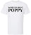 World’s Best Poppy T-Shirt - Funny Grandpa & Father’s Day Gift for Dad - 100% Cotton Crewneck Graphic Tee