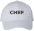 Chef Embroidered Baseball Hat | Professional Cook Head or Sous Culinary Expert Hat | Structured & Adjustable