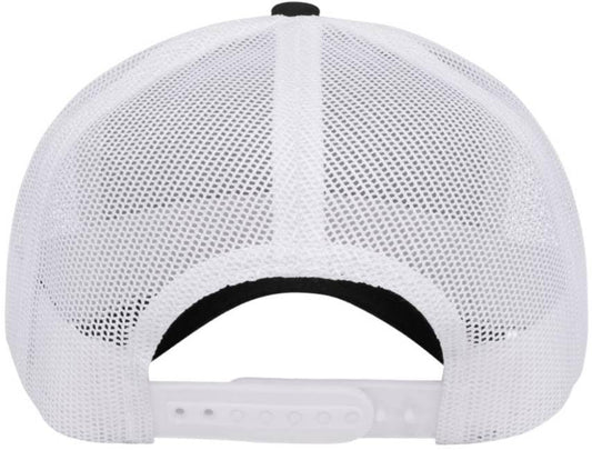 XRP Logo Embroidered Trucker Hat | Crypto Coin Symbol Mesh & Snap Back Adjustable Cap