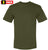 US Military Solid Color T-Shirts | 100% Cotton Made in USA Shirts | Short Sleeve Crewneck Tees 3 PACK