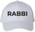 Rabbi Embroidered Baseball Cap | Text Spiritual Leader Torah Scholar Trip School Structured Adjustable Hat