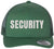 Security Guard Trucker Hat | Large Text Embroidered Bouncer Mesh Snap Back Officer Work Duty Cap