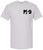 K9 Canine Bold Police Dog T-Shirt | Double Sided K-9 Law Enforcement Dogs Handler Tee Shirt