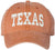 Texas Embroidered Vintage Dad Hat Large Embroidery State Text Name Washed Cotton Cap