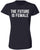 The Future Is Female Printed T-Shirt Women Empowerment 100% Cotton Crewneck Tee