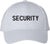 Security Baseball Hat | Embroidered Hat for Security Guard Uniform Officer Bouncer Bodyguard Cap for Men & Women