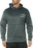 Grey Thin Blue Line Concealed Carry Hoodie