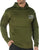 Olive Drab Thin Blue Line Concealed Carry Hoodie