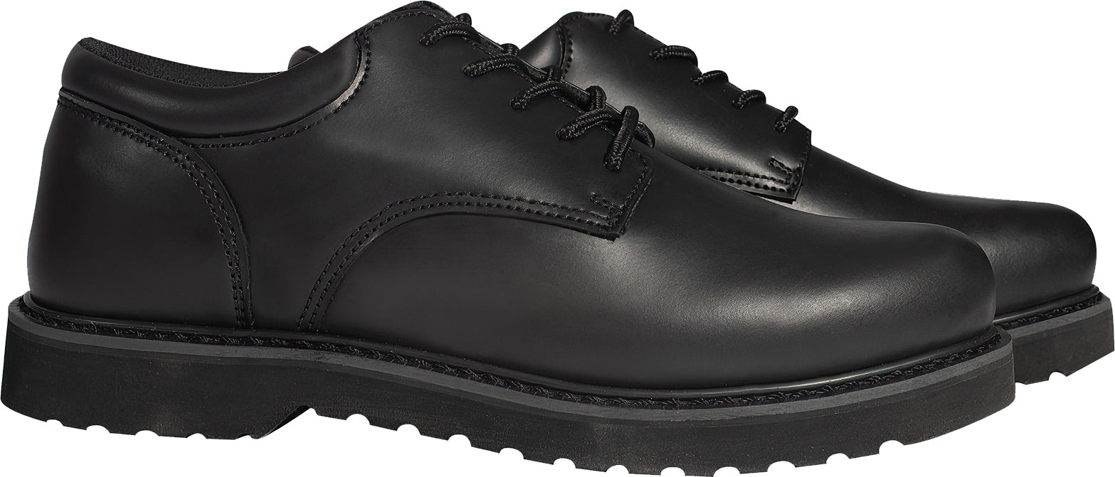 Black Military Uniform Oxford With Work Soles