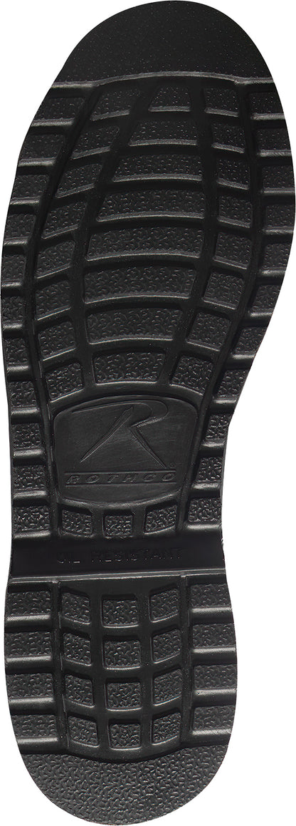 Black Military Uniform Oxford With Work Soles