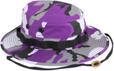 Ultra Violet Camouflage - Tactical Military Boonie Hat - Polyester Cotton