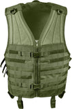 Olive Drab - Tactical MOLLE Compatible Advanced Modular Vest