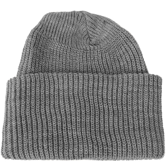 Grey - Acrylic Watch Cap