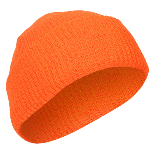 Blaze Orange - High-Visibility Genuine GI Outdoor Watch Cap - Acrylic