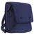 Navy Blue - Canvas Map Case Shoulder Bag