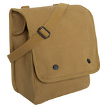 Coyote Brown - Canvas Map Case Shoulder Bag