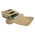 Khaki - Canvas Map Case Shoulder Bag