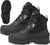 Black Extreme Cold Weather Snow Boots Waterproof Insulated Winter Hiking Boots 8
