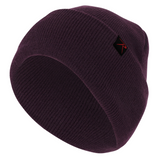 Maroon - Military Deluxe Fine Knit Watch Cap - Acrylic