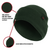 Ranger Green - Military Deluxe Fine Knit Watch Cap - Acrylic