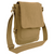 Coyote Brown - Tactical Tablet Tech Shoulder Bag - Vintage Cotton Canvas