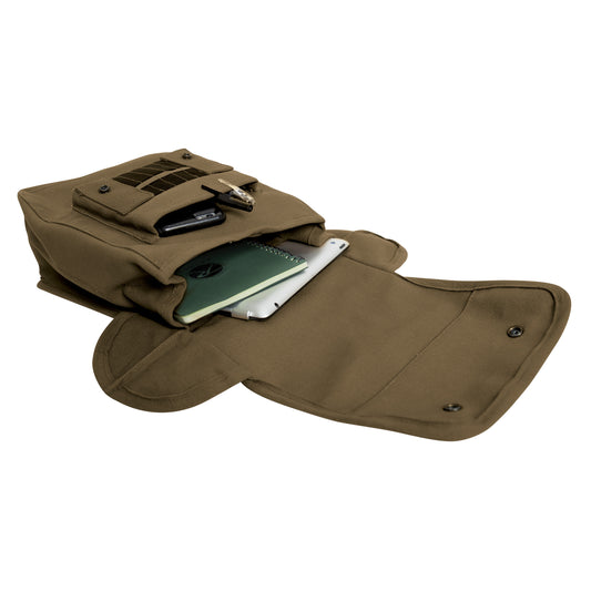 Olive Drab - Military Map Case Shoulder Bag