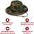 Woodland Camouflage - Tactical Military Boonie Hat - 100% Cotton Rip-Stop