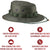 Olive Drab - Tactical Military Boonie Bucket Hat - 100% Cotton Rip-Stop