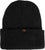 Black 100% Wool Watch Cap