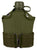 Olive Drab - Military GI Style 1 Quart Plastic Canteen with Pistol Belt Kit