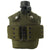 Olive Drab - Military GI Style 1 Quart Plastic Canteen with Pistol Belt Kit