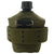 Olive Drab - Military GI Style 1 Quart Plastic Canteen with Pistol Belt Kit