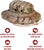 MultiCam - Tactical Military Boonie Bucket Hat - Rip-Stop Material