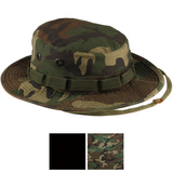 Tactical Heavy Duty Vintage Style Boonie Hat - Wide Brim Jungle Cap