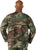 Woodland Camouflage - Military BDU Shirt - 100% Cotton Lightweight Rip-Stop