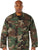Woodland Camouflage - Military BDU Shirt - 100% Cotton Lightweight Rip-Stop