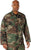 Woodland Camouflage - Military BDU Shirt - 100% Cotton Lightweight Rip-Stop