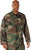 Woodland Camouflage - Military BDU Shirt - 100% Cotton Lightweight Rip-Stop