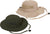 Lightweight Breathable Mesh Boonie Hat - Wide Brim Adjustable Fishing Bucket Cap