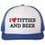 I Heart Titties & Beer Embroidered Trucker Cap Funny Love Boobs and Drinking Mesh & Snap Back Hat
