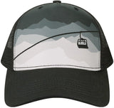 Scenic Nature Landscape Printed Trucker Hat Outdoor Adventure Hiking Camping Fishing Baseball Cap