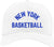 New York basketball Embroidered Baseball Cap | 100% Polycotton Snapback Sports Unisex Dad Hat