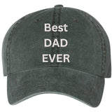 Best Dad Ever Vintage Dad Hat – Embroidered Adjustable Father’s Day Baseball Cap, Classic Gift for Dads