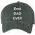 Best Dad Ever Vintage Dad Hat – Embroidered Adjustable Father’s Day Baseball Cap, Classic Gift for Dads