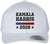 Kamala Harris 2028 Embroidered Trucker Hat | Stars & Stripes Political Democrat Supporter Vice President Baseball Cap