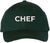 Chef Embroidered Baseball Hat | Professional Cook Head or Sous Culinary Expert Hat | Structured & Adjustable