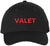 Valet Baseball Hat | Embroidered Parking Attendant Help Service Park Professional Staff Cap