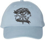 Pirates Crew Captain Embroidered Dad Cap - Ship Wheel Sailor Fun Adventure Cotton Unstructured Baseball Hat