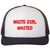 White Girl Wasted Trucker Hat Embroidered Funny Party Gag Gift Mesh Back Adjustable Cap