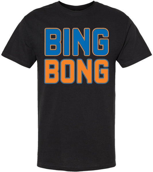 Bing Bong New York Basketball T-Shirt | Funny Viral NYC Meme Printed Humorous Tee Shirt